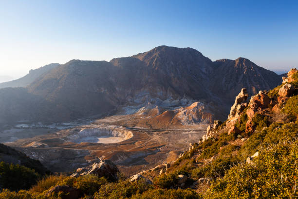 Nisyros island. stock photo