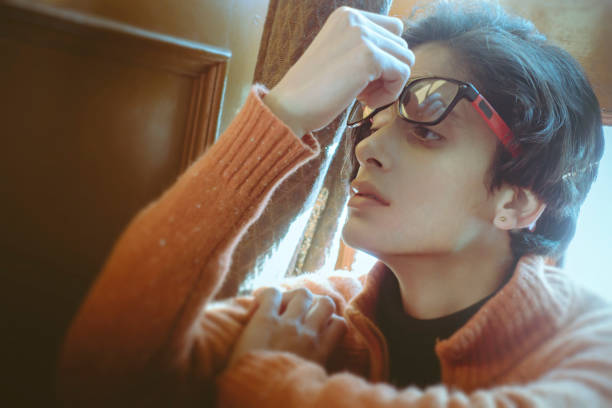 istock Portrait of serious young woman thinking deeply. 901829410