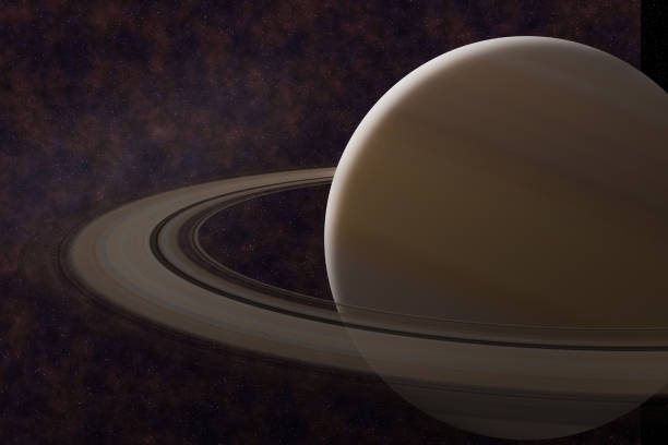 istock The celestial motion illustrations, the bright sun and the running planet 901829776