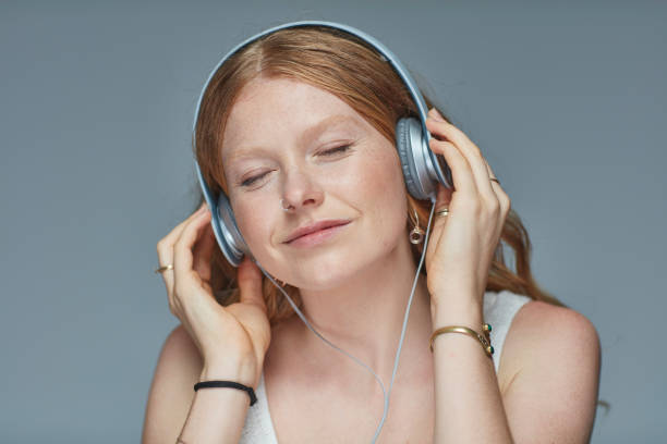 istock Relaxed with the music 901866786