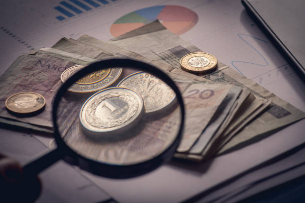 istock Polish money on the desk 901875352