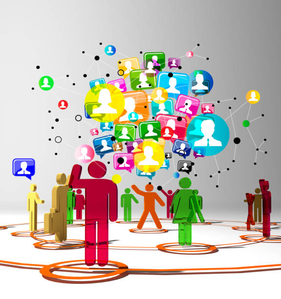istock Social Network Social Media Business People Global Concept 901876558