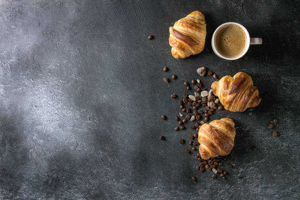 istock Fresh baked croissants 901886460