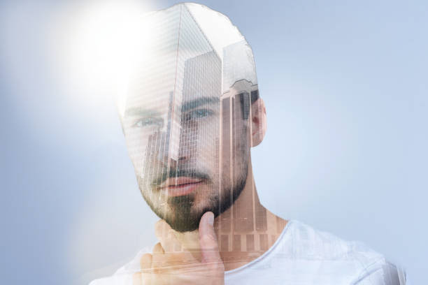 istock Thoughtful delighted man holding his chin 901890928