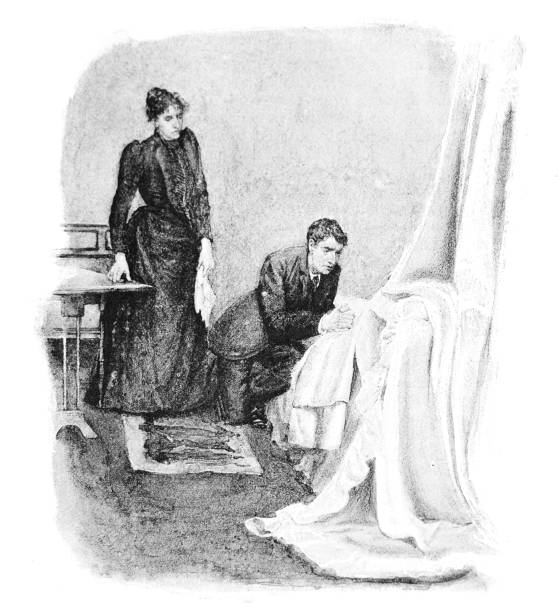 istock Man and woman by a bed from A Wife's Confession 901941406
