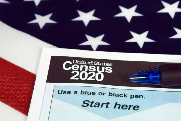 Photo of United States 2020 census form