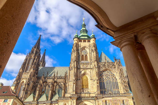 istock A view of a cathedralin Prague 901942230