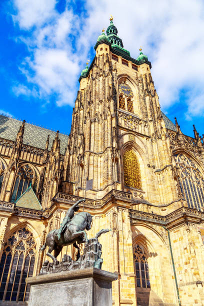 istock A view of a cathedralin Prague 901942236