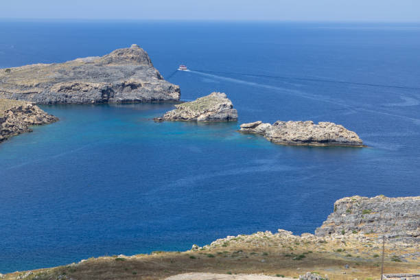 istock Lindos bay, Rhodos, Greece 901945928