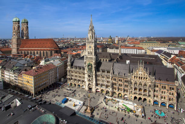 istock Panorama view of Munich, Germany 901949272