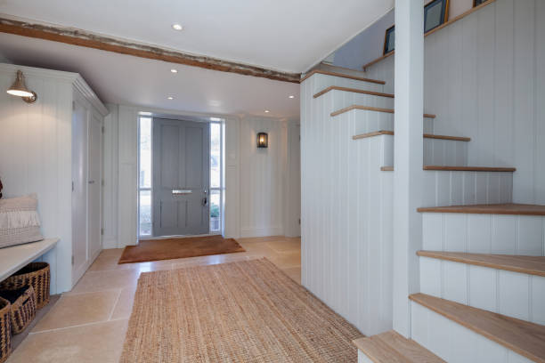 istock Entrance lobby within residential home 901952974