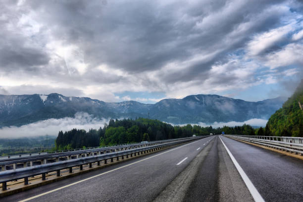istock Highway road in the mountains 901953740
