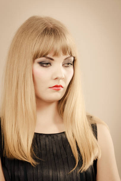 istock Angry dissatisfied elegant woman lady. 901956608