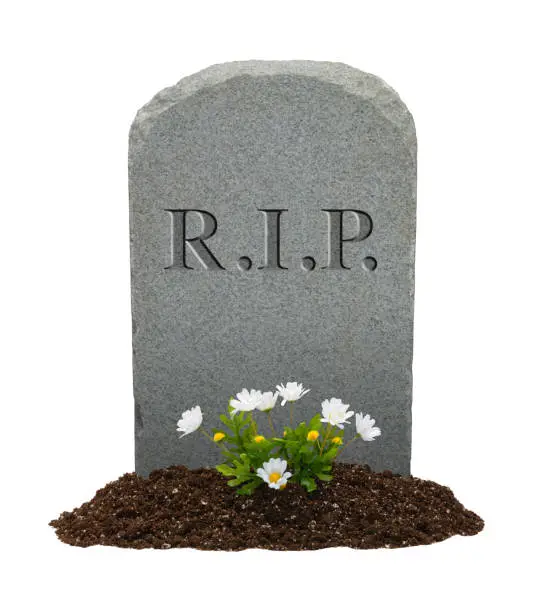 Photo of RIP Headstone
