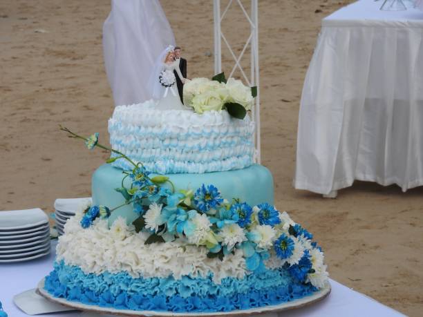 istock Wedding on the beach at Khao Lak 901964190