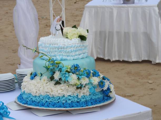 istock Wedding on the beach at Khao Lak 901964888