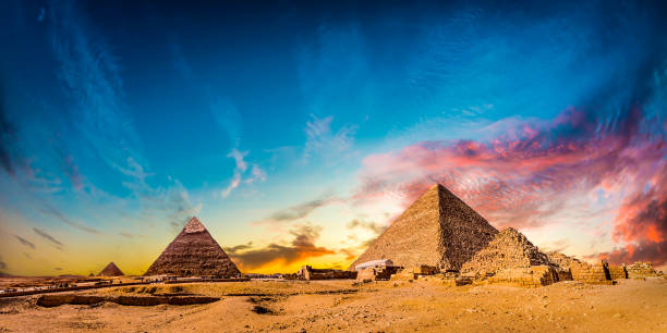 istock Great Pyramids of Giza 901980822