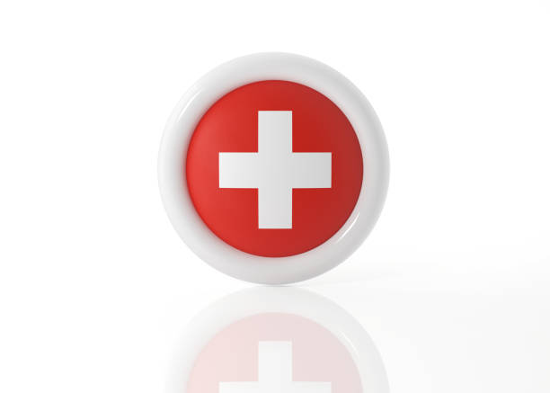 istock Swiss Badge On White Background 901996538