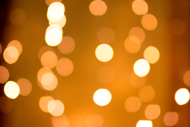 istock Festive warm bokeh with sparkling Christmas lights 902024780