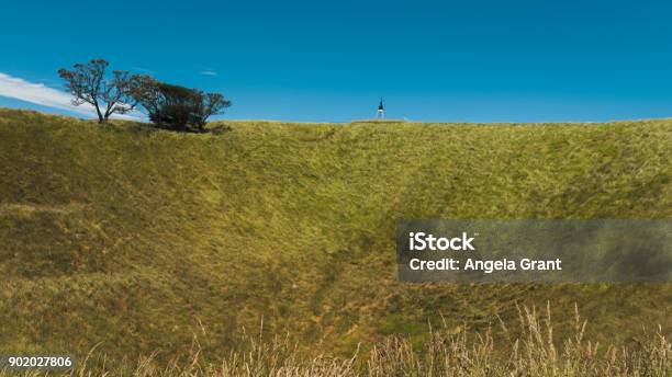 Mount Eden Domain Stock Photo - Download Image Now - Auckland, Auckland Region, Australasia