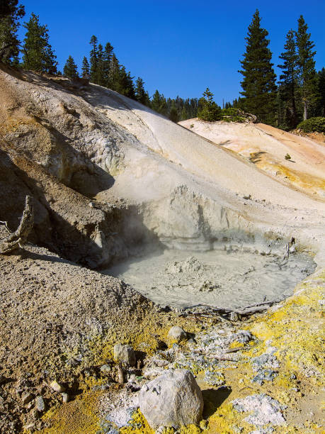 istock Sulphur works  boiling mudpot, at Lassen Volcanic National Park 902038250
