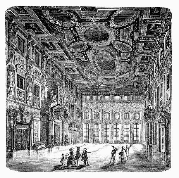 istock Impressive golden hall - Review of Augsburg City Hall 902062922