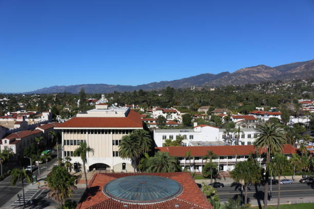 istock Bird's Eye View of Downtown Santa Barbara 902077314