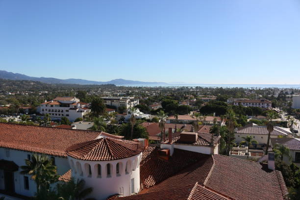 istock Bird's Eye View of Downtown Santa Barbara 902077318