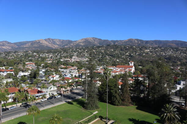 istock Bird's Eye View of Downtown Santa Barbara 902077322