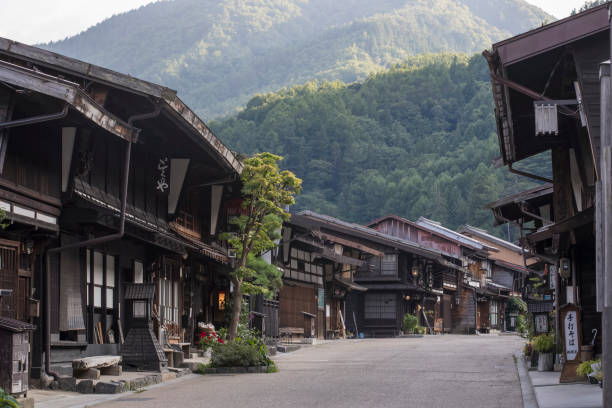 istock Narai-juku, Japan 902083654