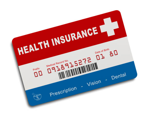 ilustra ções de stock, clip art, desenhos animados e ícones de us insurance card - health insurance