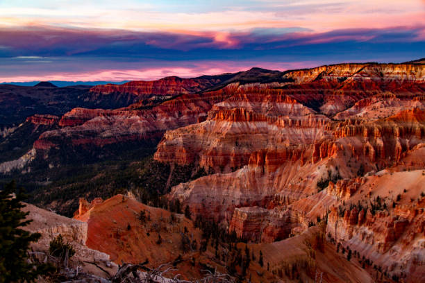 istock Fabulous vibrant sunset over Cedar Breaks National Monument 902102344