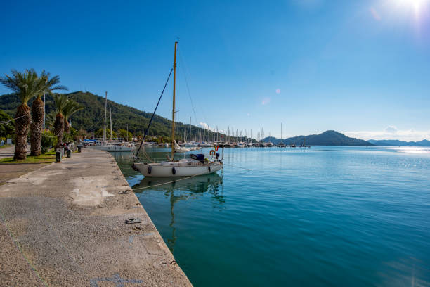 istock Gocek, Mugla - Turkey. December 27, 2017. A nice day in Gocek wintertime, Mugla - Turkey. 902105740