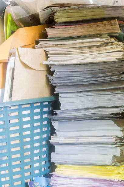 istock Stacks of old paper 902106050