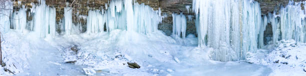 Panoramic view of Wequiock Falls of Wisconsin