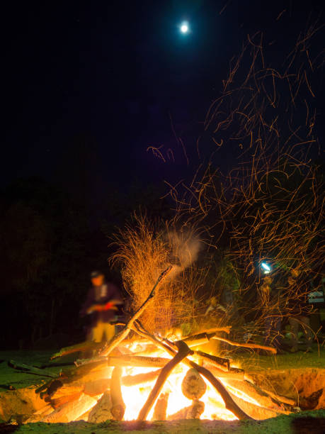 istock Holiday Gatherings （the fire in night） 902112904