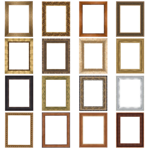 istock Set of wooden frames 902139742