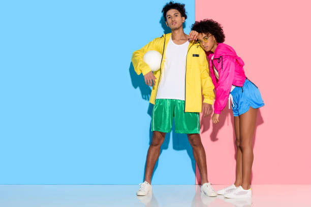 istock Attractive young couple in sportswear 902149630