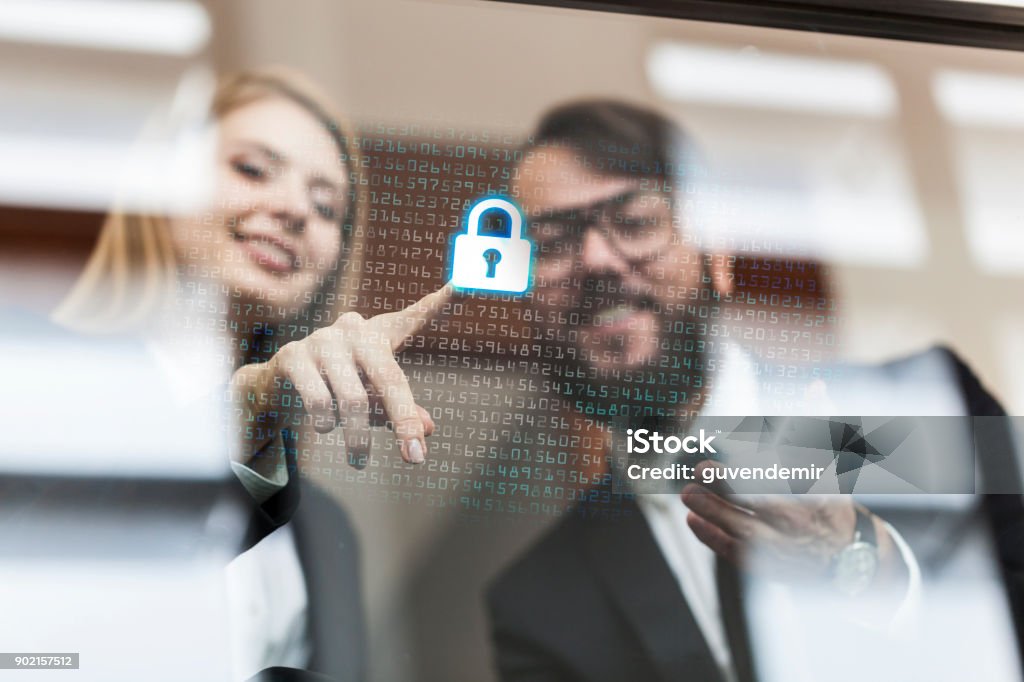 Security systems for Business Security Stock Photo