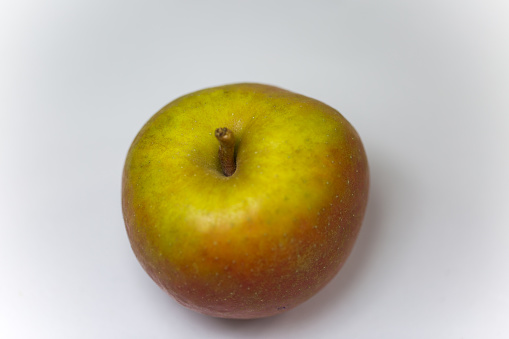 boskop apple on white background