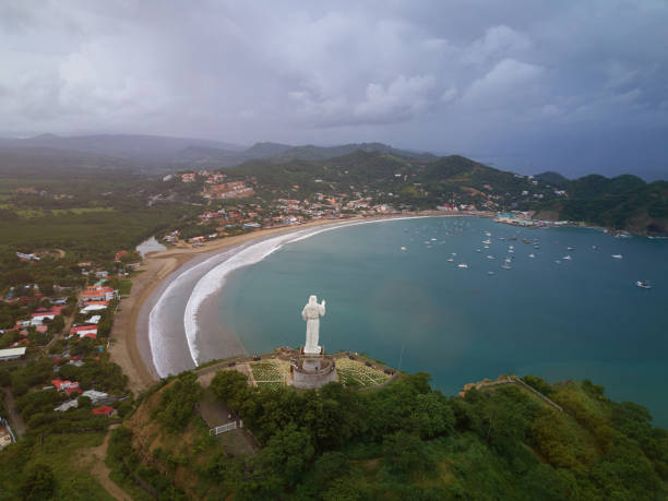 istock Aerial view on Sun Juan Del sur city 902167036