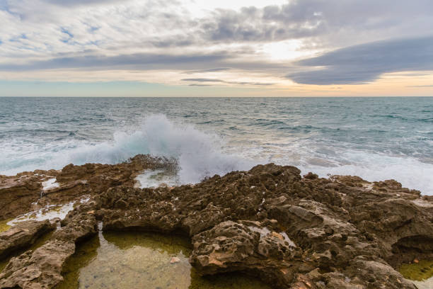 istock waves on the blue coast in Provence 902172838