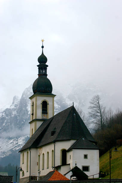istock Church in the village 902184184