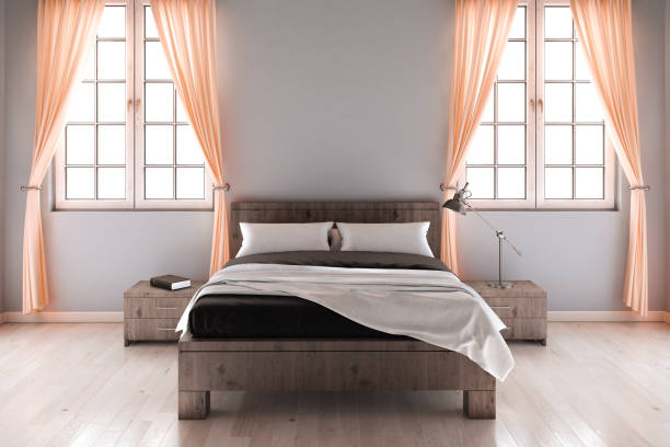 istock bedroom interior with book and reading lamp 902203938