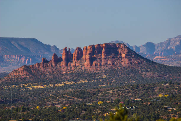 istock Red Rock Mountain Jutting Out Over Valley 902231630