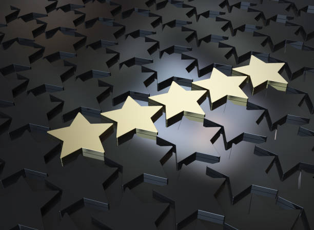 istock Excellent Customer Service golden stars 902238038