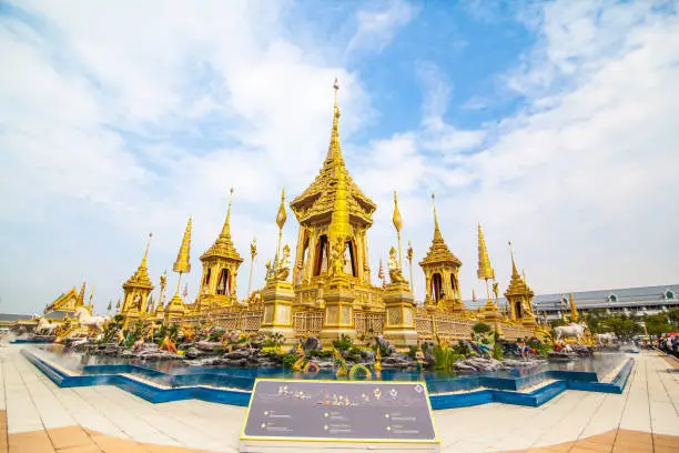 Photo of the place for remenber loved king of Thailand