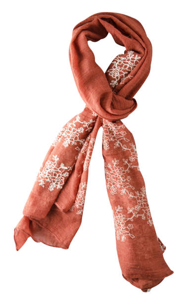 istock scarf summer. multicolored scarf. Scarf top view 902244970