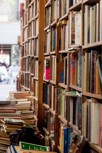 istock Filled books shelves in a bookstore 902260548