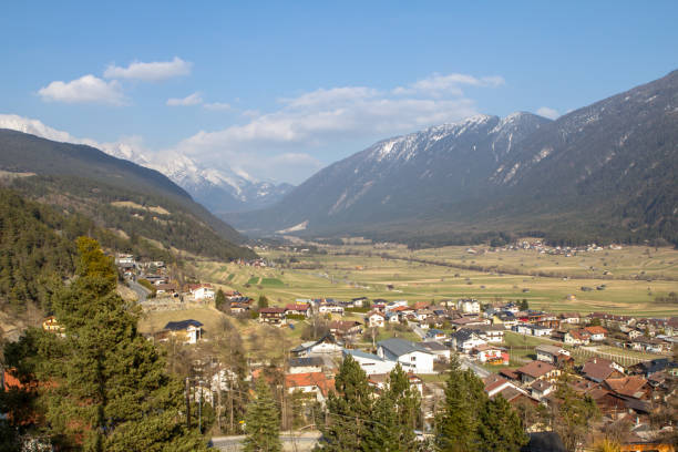 istock Little village in the Alps 902262142